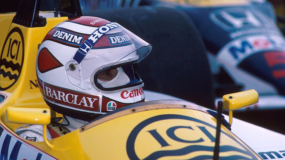 Nelson Piquet in seinem letzten Weltmeisterjahr 1987