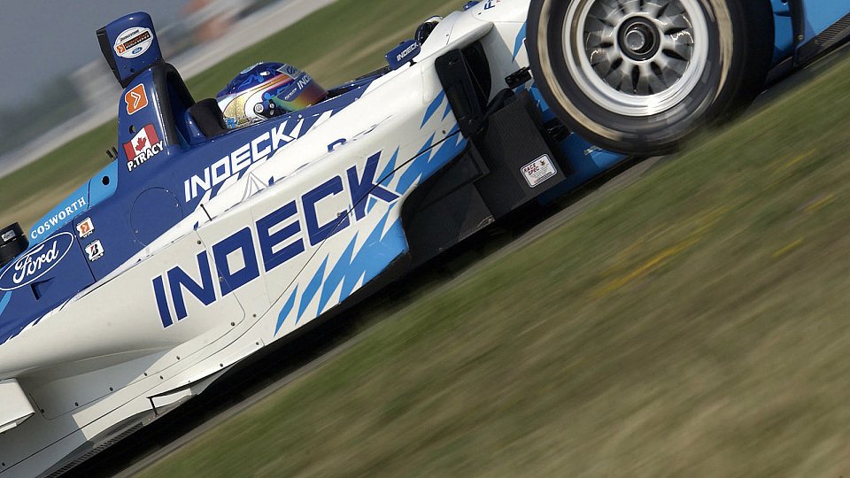 Paul Tracy holte sich seinen zweiten Saisonsieg., Foto: Sutton Paul Tracy holte sich seinen zweiten Saisonsieg., Foto: Sutton
