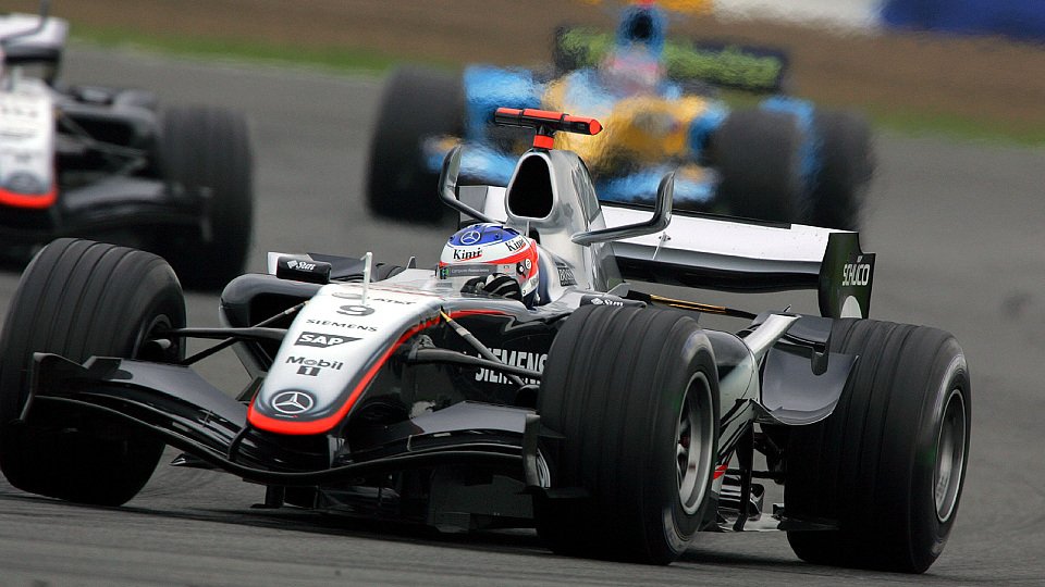 Kimi musste sich erneut durch das Feld kämpfen., Foto: Sutton