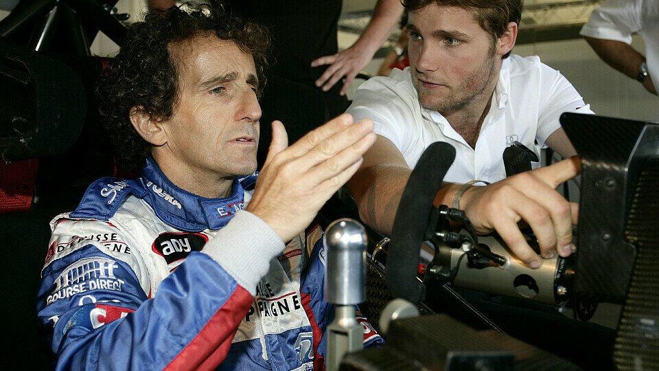 Alain Prost testete bereits in Oschersleben., Foto: DTM