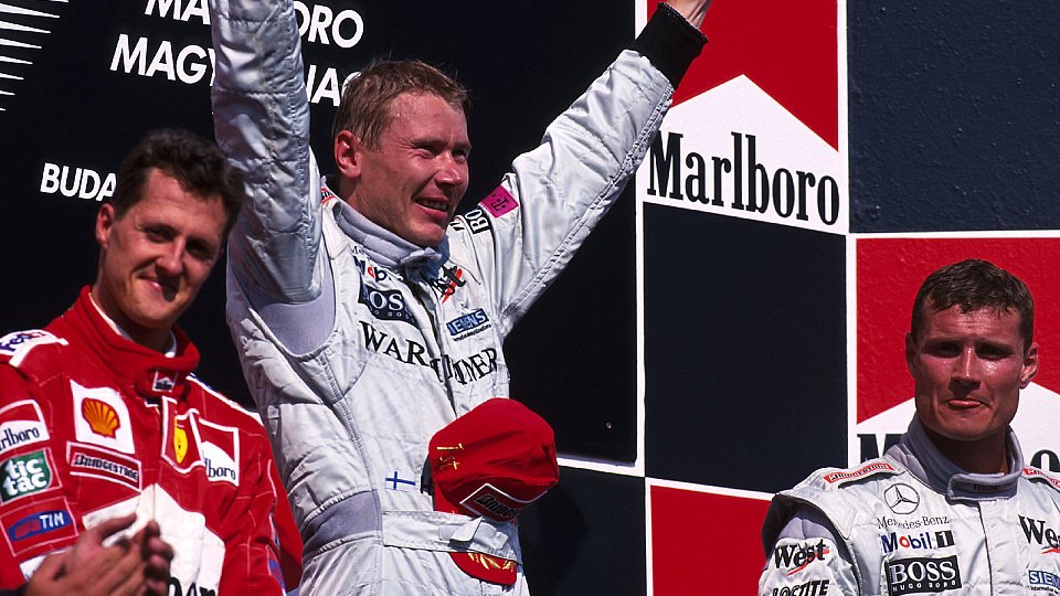 Mika Häkkinen und Michael Schumacher: Legendäre Rivalität in der Formel 1, Foto: Sutton