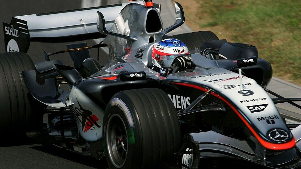 Kimi fuhr auch heute vorne weg., Foto: Sutton