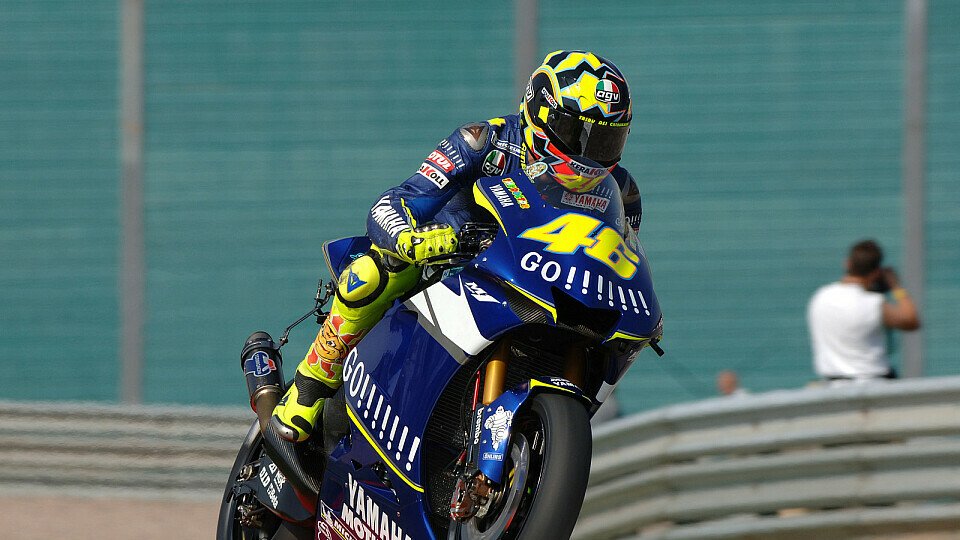 Rossi war auch am Sachsenring nicht zu stoppen., Foto: Gauloises Racing