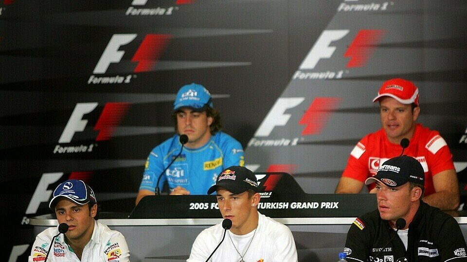 Rubens Barrichello ist sehr froh., Foto: Sutton Rubens Barrichello ist sehr froh., Foto: Sutton