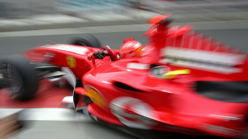 Wie lange sitzt Michael Schumacher noch in einem Ferrari?, Foto: Sutton