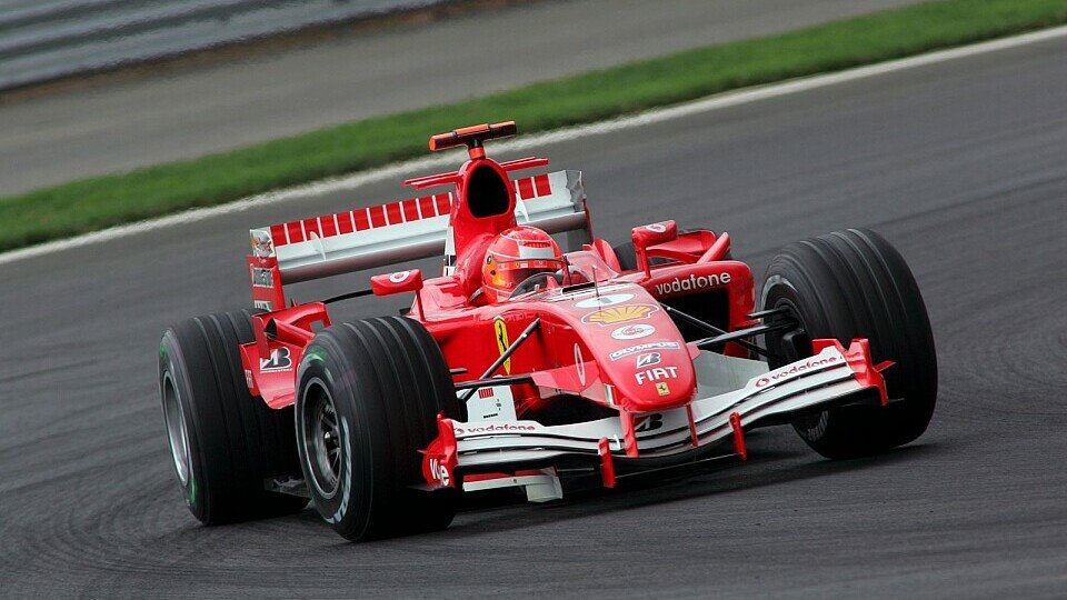 Michael Schumacher ließ sich von seinen ersten Streckeneindrücken fehlleiten., Foto: Sutton