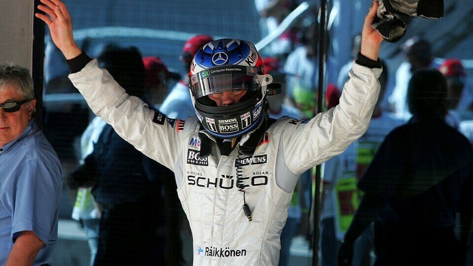 Der strahlende Sieger: Kimi Räikkönen., Foto: Sutton