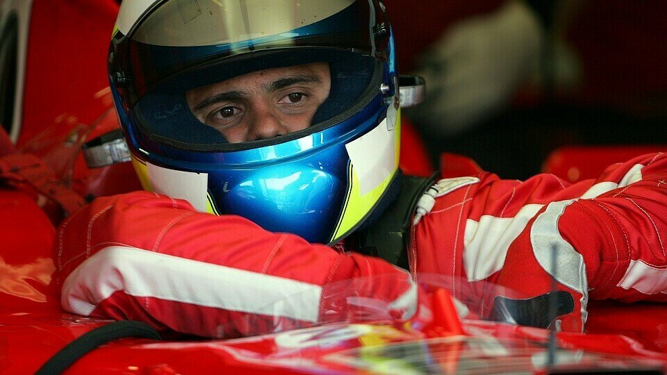 Schon letzte Woche saß Felipe wieder im Ferrari., Foto: Sutton