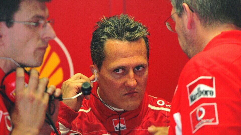 Michael Schumacher bei den Tests in Monza., Foto: Sutton