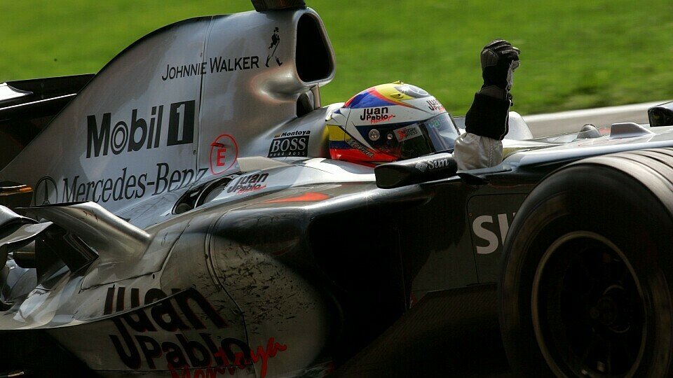 Juan Pablo Montoya durfte seinen 2. McLaren-Sieg bejubeln., Foto: Sutton