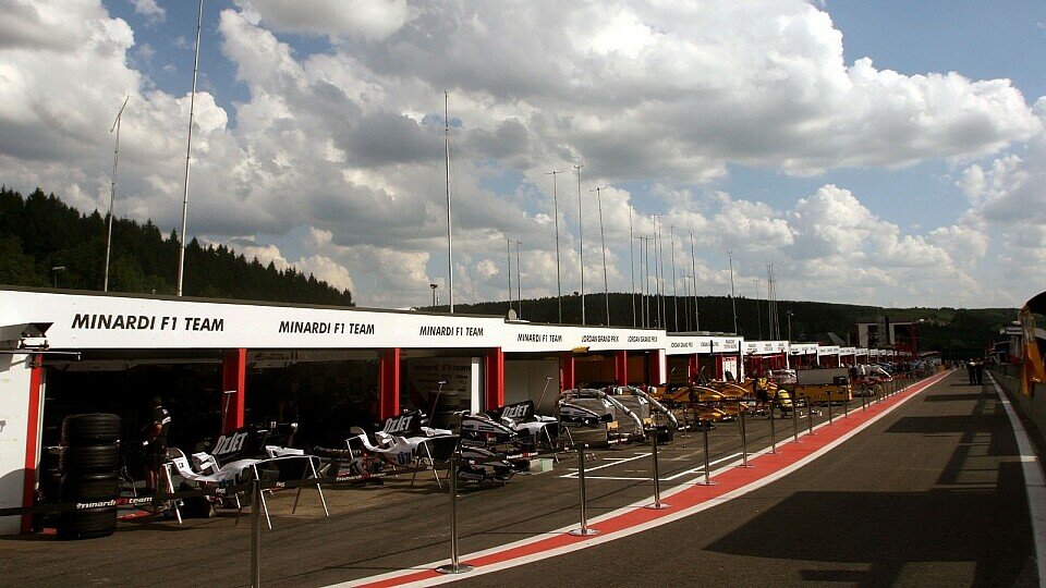 Spa-Francorchamps ist bereit für den Grand Prix., Foto: Sutton