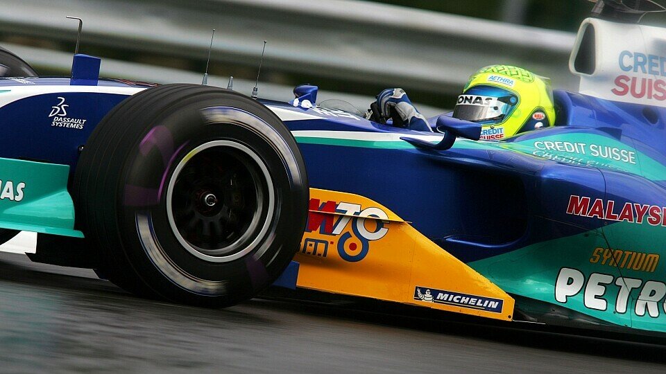 Felipe war einer der wenigen Fahrer, die am Morgen fuhren., Foto: Sutton