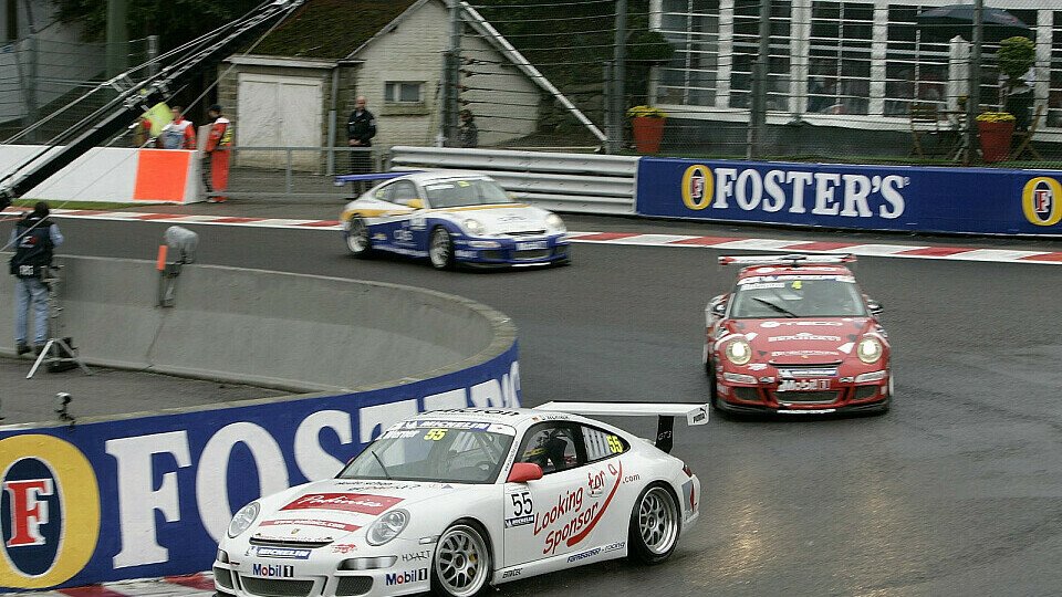 Dirk Werner holte sich in Spa seinen 1. Saisonsieg., Foto: Porsche Dirk Werner holte sich in Spa seinen 1. Saisonsieg., Foto: Porsche