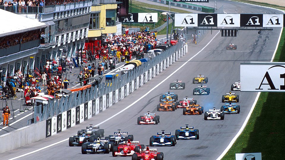 Bis 2003 fuhr die Formel 1 am A1-Ring in Spielberg, Foto: Sutton