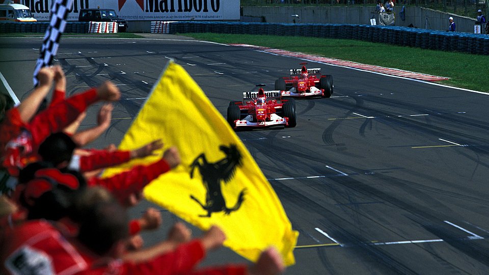 Ferrari DOppelsieg - in Ungarn.