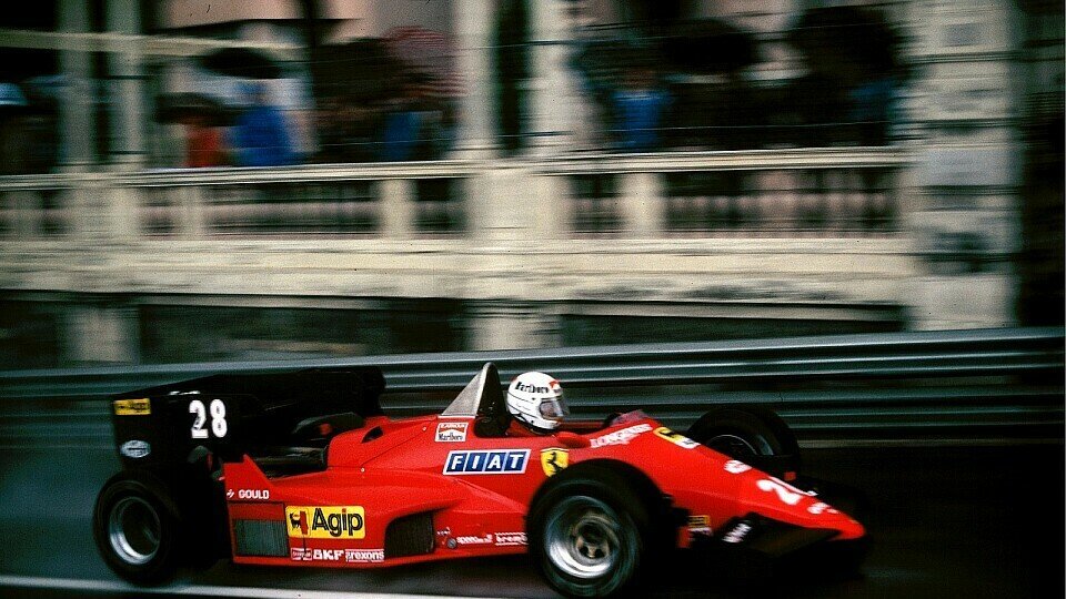 René Arnoux beim Monaco GP 1984., Foto: Sutton