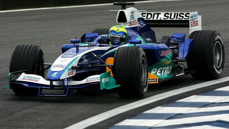 Felipe Massa gab seinen Fans etwas zu jubeln., Foto: Sutton