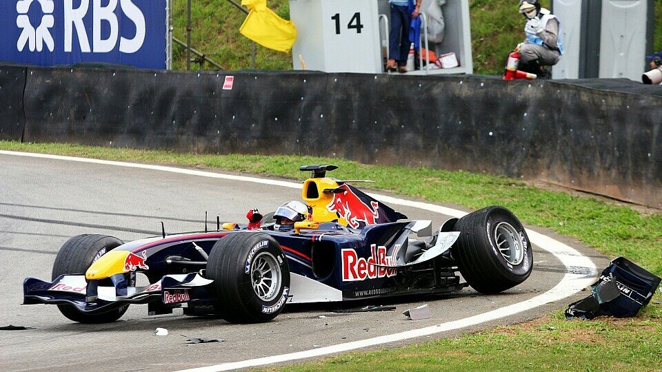 Christian Klien erlebte einen seltsamen Dreher., Foto: Sutton
