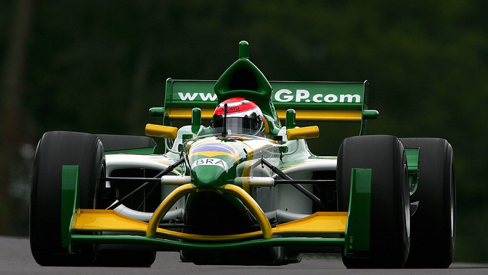 Nelson Piquet war der Schnellste in Brands Hatch., Foto: A1GP Nelson Piquet war der Schnellste in Brands Hatch., Foto: A1GP