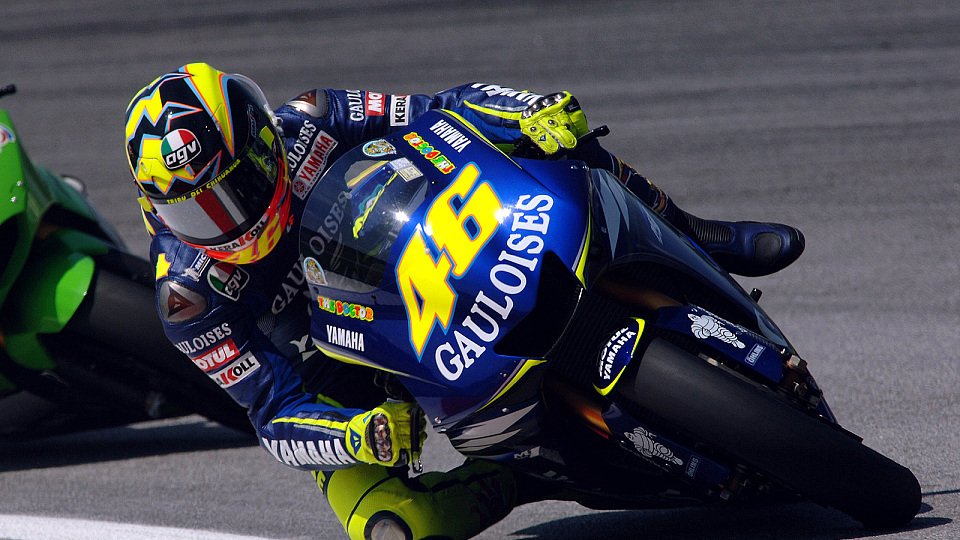 Valentino Rossi steht wieder einmal ganz vorne., Foto: Gauloises Racing