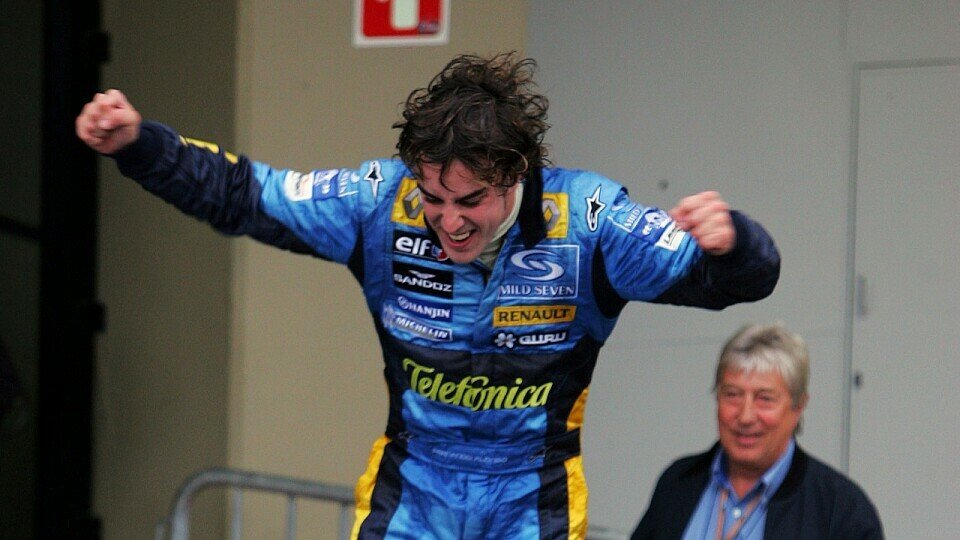 Alle loben Fernando Alonso - so jung und schon Champion!, Foto: Sutton