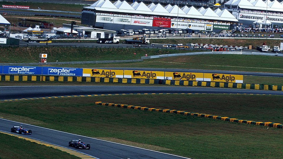 Der F1-Kurs von Interlagos im Jahr 1999, Foto: Sutton
