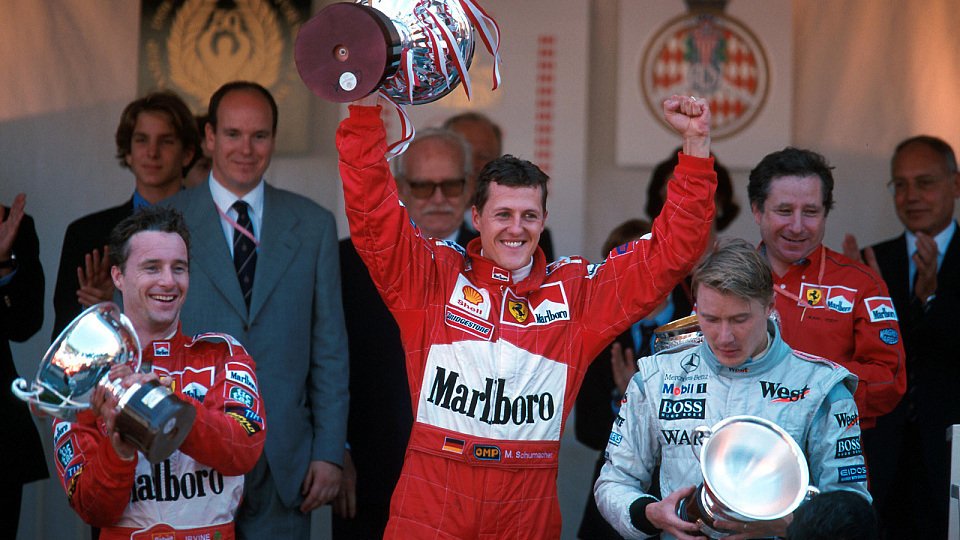 Michael Schumacher legte mit dem Start 1999 den Grundstein für Monaco-Sieg Nr. 4, Foto: Sutton