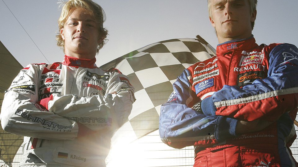 Nico Rosberg und Heikki Kovalainen stehen vor einer großen Zukunft., Foto: GP2