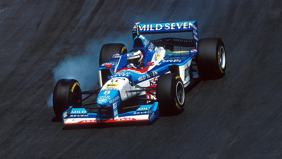Gerhard Berger startete 1997 im Benetton, Foto: Sutton