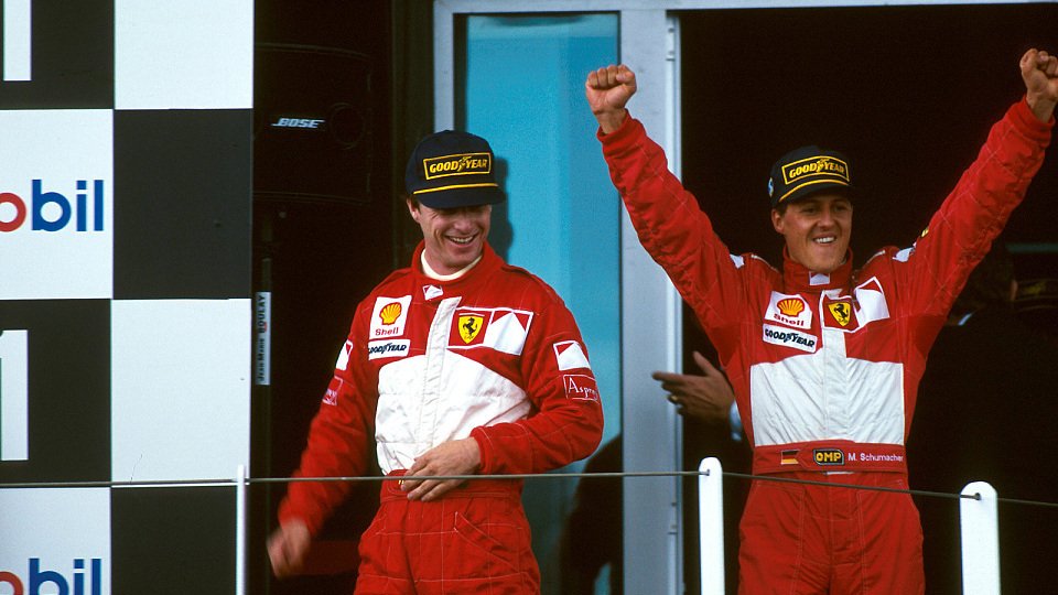 Eddie Irvine kennt Michael Schumacher ein wenig, Foto: Sutton