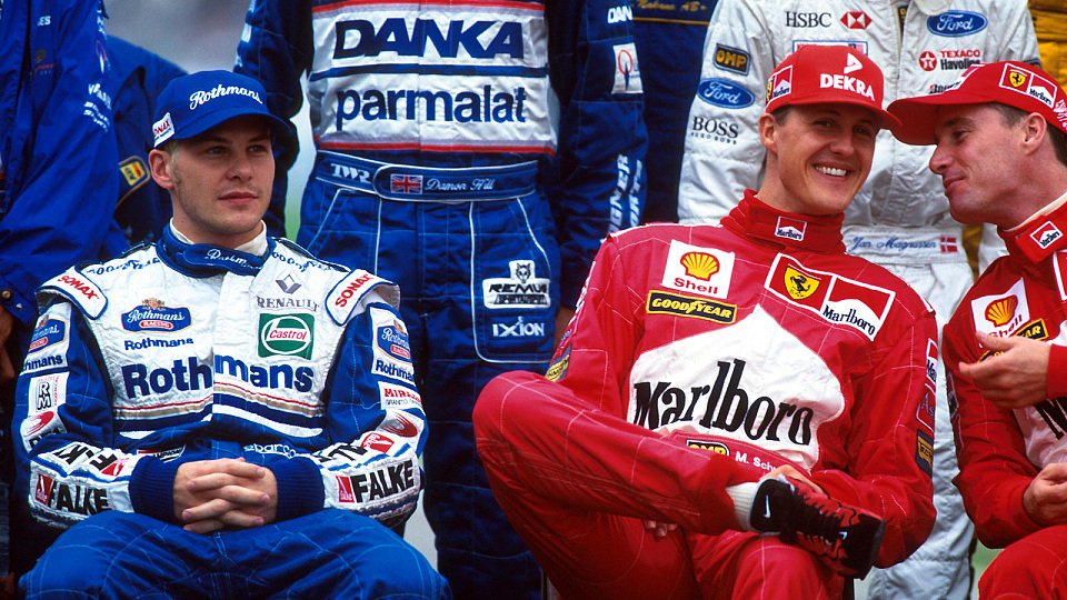 Jacques Villeneuve und Michael Schumacher verband keine große Freundschaft, Foto: Sutton