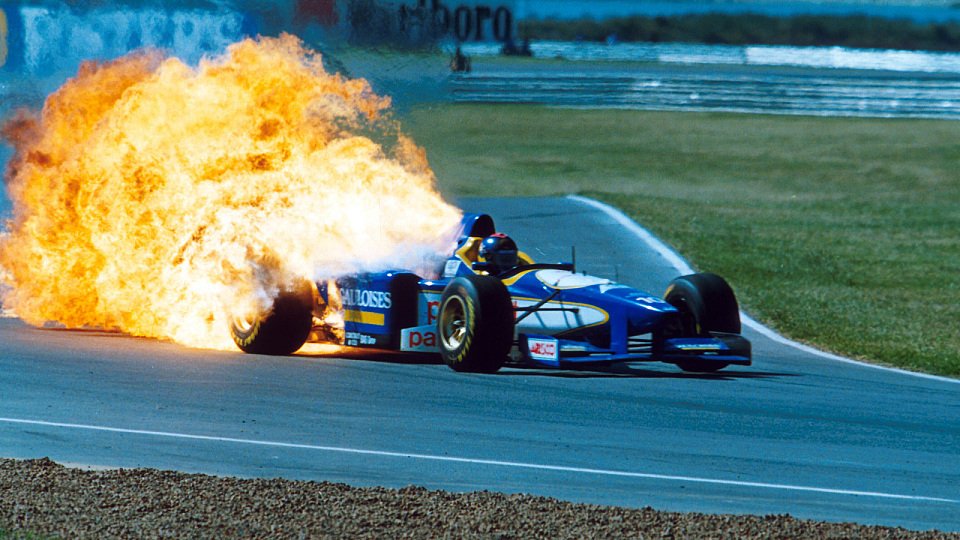 Pedro Diniz war Feuer und Flamme für die Formel 1, Foto: Sutton