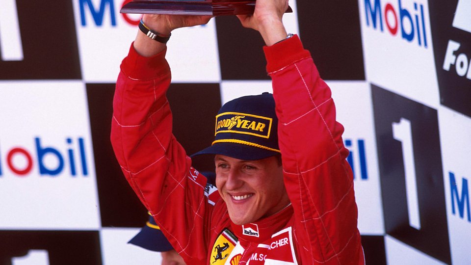 Michael Schumacher brachte sein Spa-Sieg 1996 mehr als nur zehn WM-Punkte, Foto: Sutton