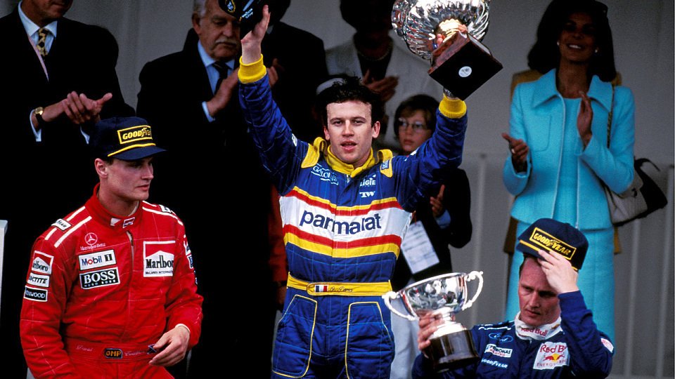 1996, Monaco: Olivier Panis ist der letzte französische GP-Sieger, Foto: Sutton
