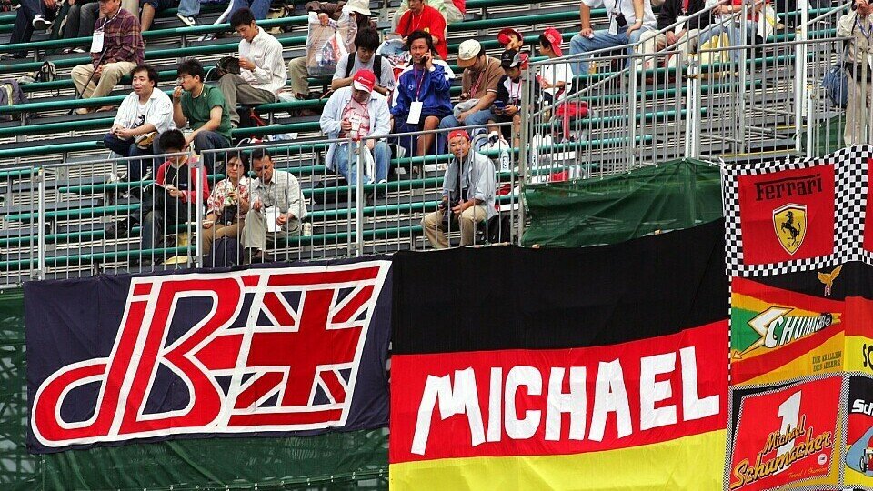 Auch in Japan hat Michael Schumacher viele Fans., Foto: Sutton