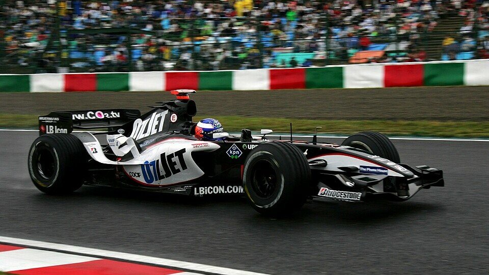 Robert Doornbos fuhr mit den falschen Reifen los., Foto: Sutton