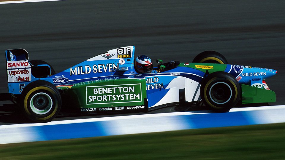 1994 holte Michael Schumacher den Titel mit Ford-Motor, Foto: Sutton