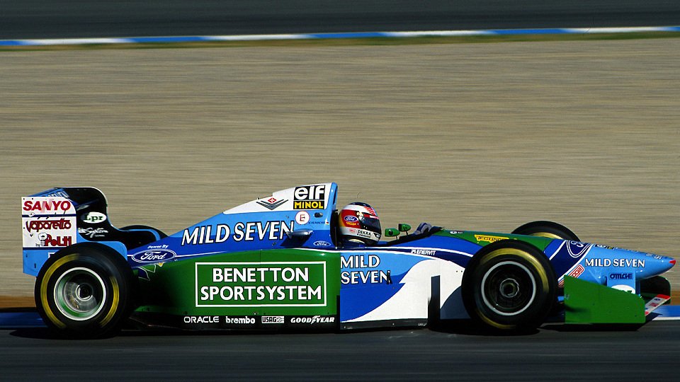 Im Benetton B194 wurde Michael Schumacher erstmals Weltmeister, Foto: Sutton