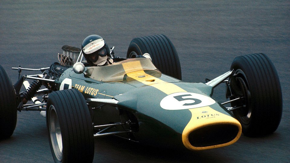 Jim Clark gewann zwei WM-Titel mit Lotus., Foto: Sutton