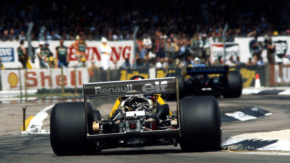 Das Abenteuer Formel 1 begann für Michelin und Renault in England 1977., Foto: Sutton