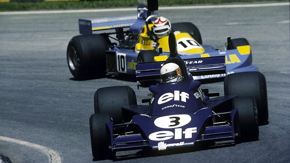 Jody Scheckter im Tyrrell beim Brasilien GP 1976., Foto: Sutton
