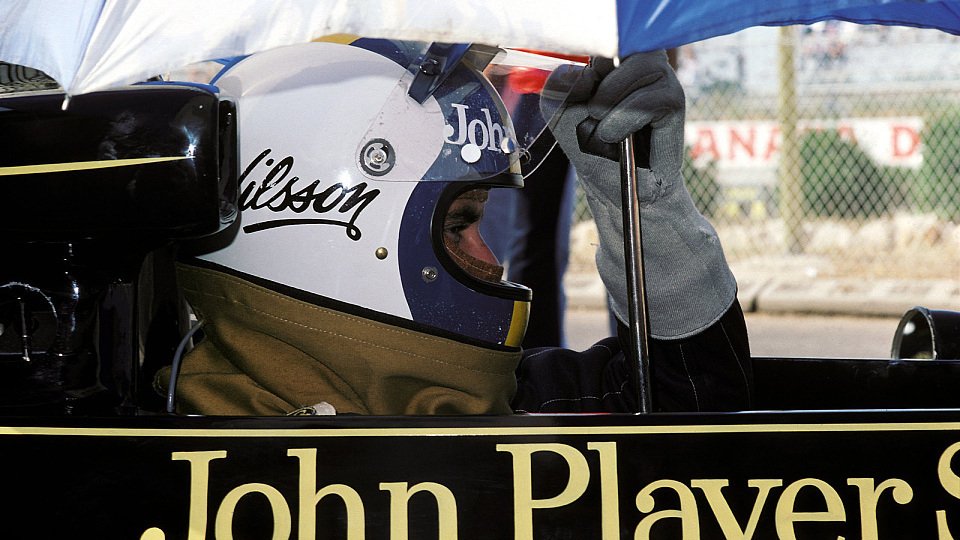 Gunnar Nilsson ging in der Formel 1 in 32 Grands Prix für Lotus an den Start