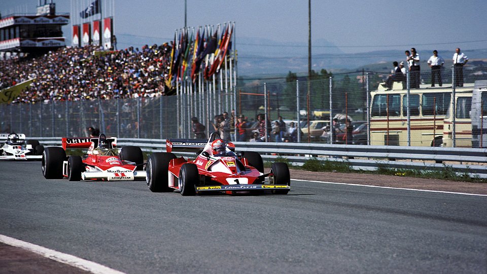 Das F1-Duell der Saison 1976, Hunt vs. Lauda, wurde mit Rush verfilmt, Foto: Sutton