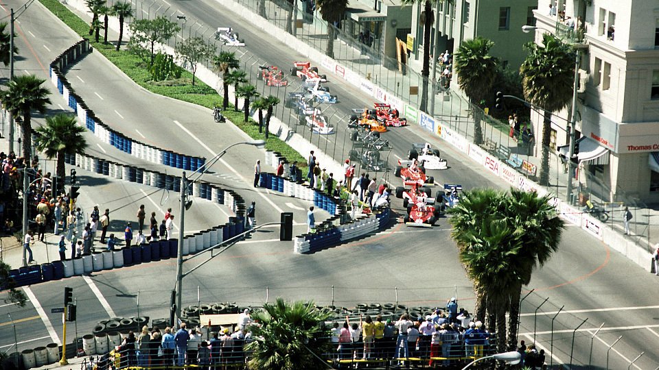 Bis 1983 gastierte die Formel 1 in Long Beach, Foto: Sutton