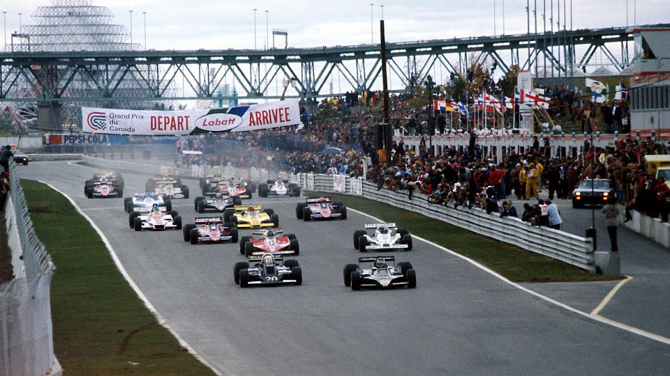 1978 heulten in Montreal erstmals die F1-Motoren., Foto: Sutton