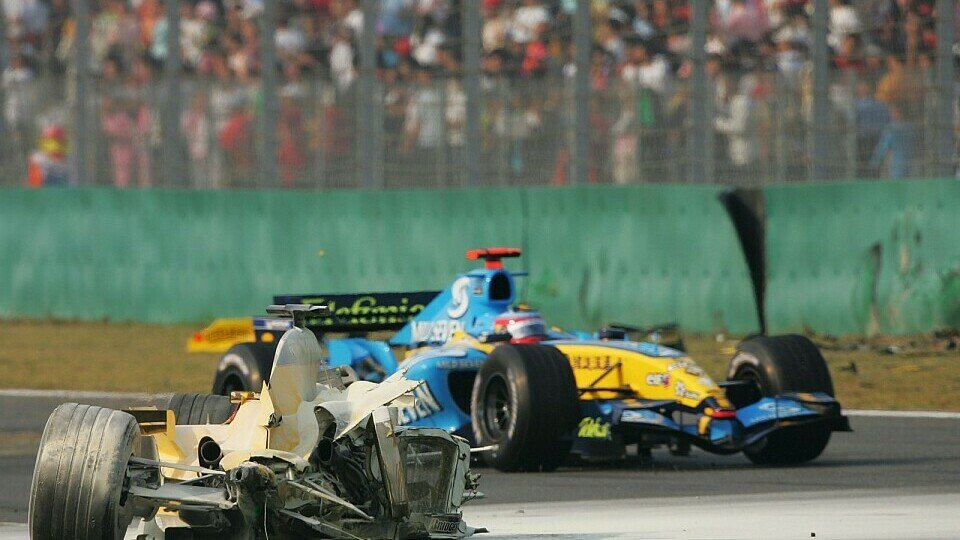 Fernando Alonsos Triumphfahrt wurde zweimal unterbrochen., Foto: Sutton