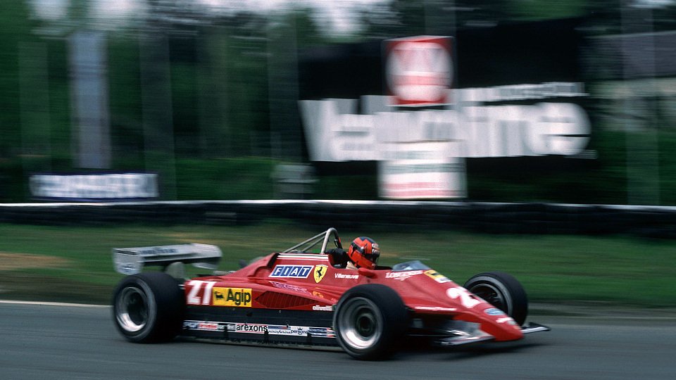 Gilles Villeneuve zählt zu den größten Ferrari-Ikonen in der Geschichte der Formel 1, Foto: Sutton
