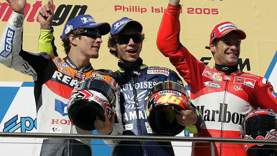 Valentino Rossi sicherte sich seinen 11. Saisonsieg., Foto: Gauloises Racing