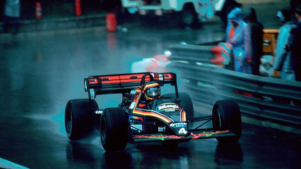 Stefan Bellof fuhr 1984 in Monaco im unterlegenen Tyrrell Ford das Formel-1-Rennen seines Lebens, Foto: Sutton