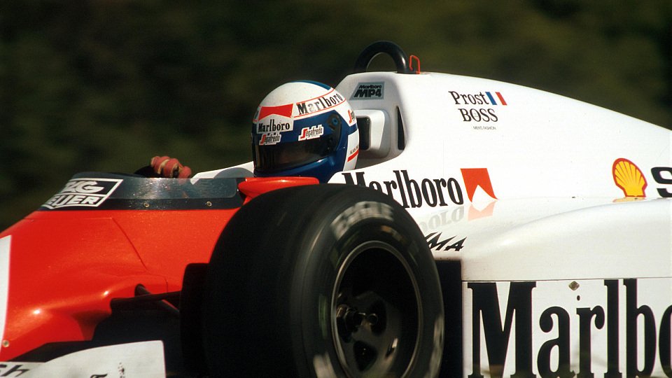 Alain Prost war der Herr der Formel 1 Wissenschaft, Foto: Sutton